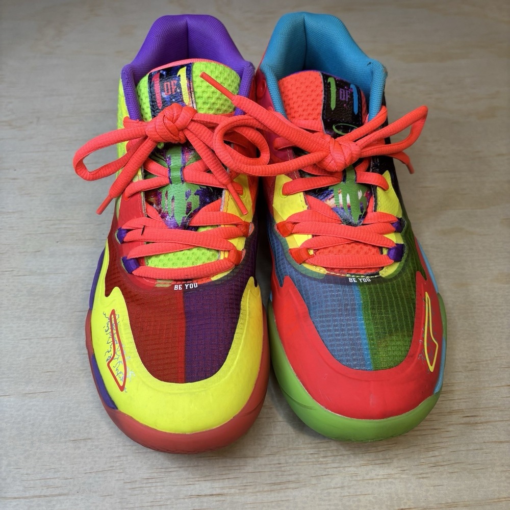 Puma LaMelo "Be You" MB1 M.E.L.O. "1 of 1" Basketball Shoes Size 7.5 Mens - Rare